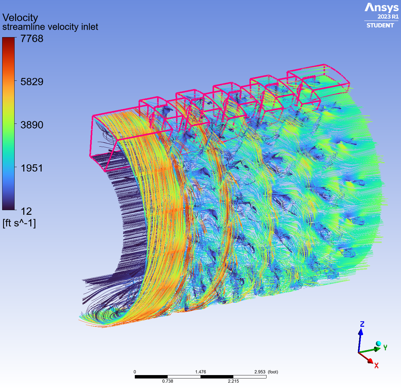 CFD - Design and Analysis of a Compressor